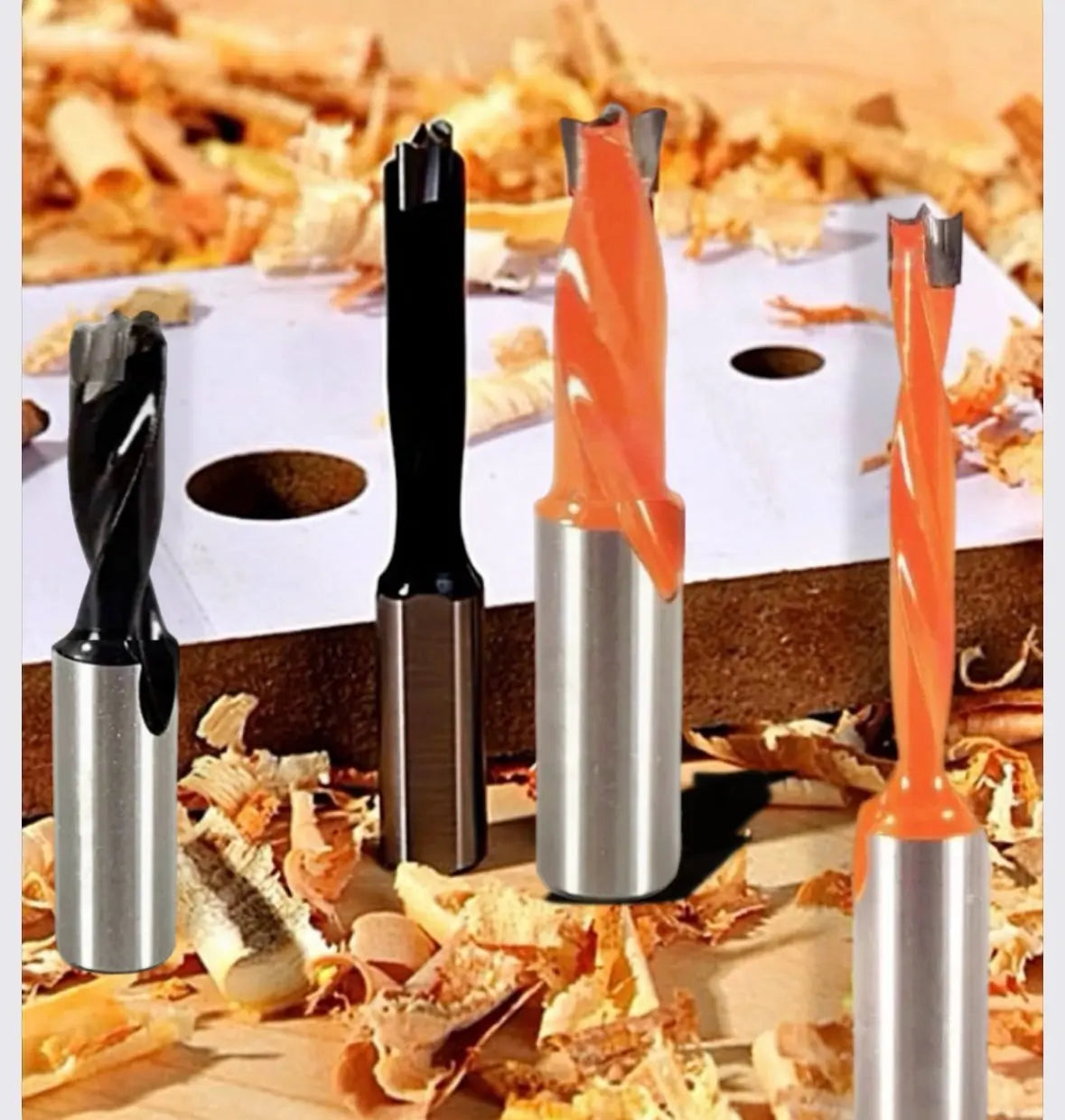 Carbide-Tipped-Brad-Point-Blind-Hole-Bits Rapid Tool