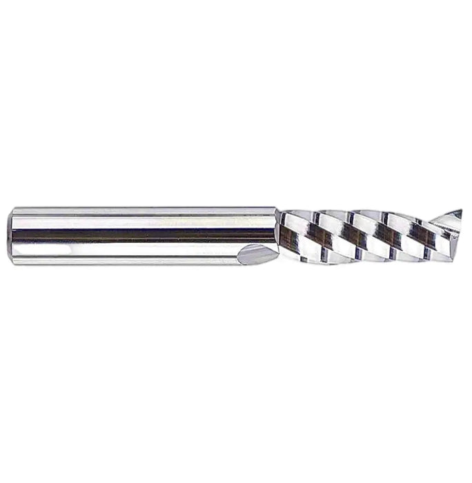 O-Flute Single Flute Up Cut 1/2” D x 1 5/8” CL x 1/2” Shank x 3 1/2” Oal Rapid Tool