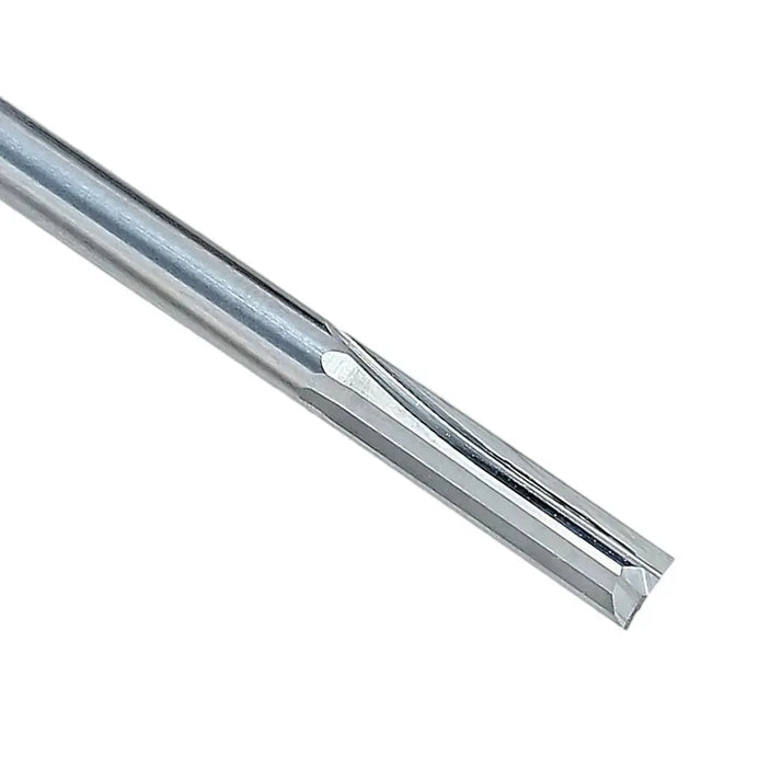 O-Flute Straight 2 Flute 3/8” D x 7/8” CL x 3/8” Shk x 2 1/2” Oal Rapid Tool