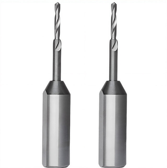 3mm Solid Carbide Brad Point Boring Bit - 70mm Length, 10mm Shank, Right & Left Hand Options Available - MTS