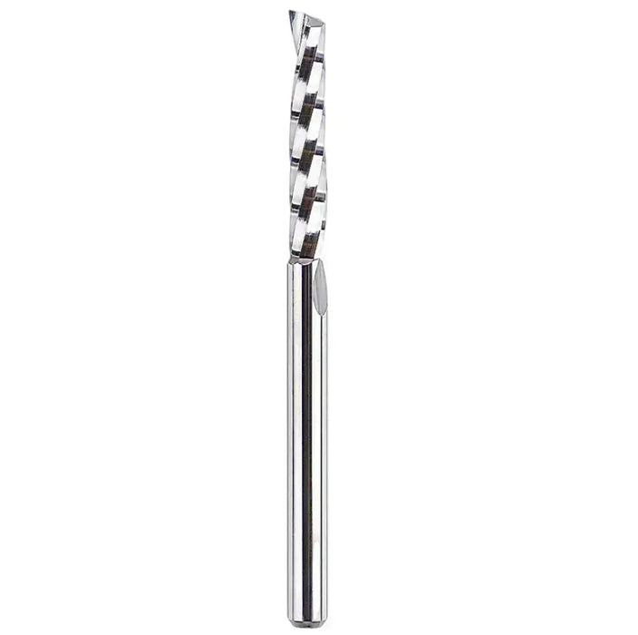 O-Flute Single Flute Up Cut 1/4” D x 3/8” CL x 1/4” Shank x 2” Oal Rapid Tool