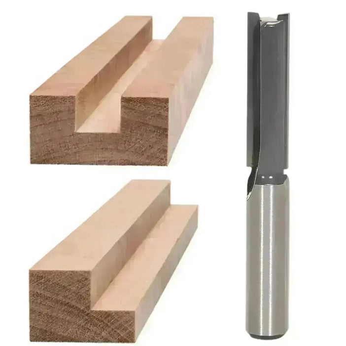 2 Flute Straight Bit 1/2” x 1” x 1/2” Shk x 2 5/8” Oal Rapid Tool