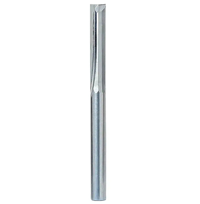 O-Flute Straight 2 Flute 3/16” D x 1” CL x 1/4” Shk x 4” Oal Rapid Tool