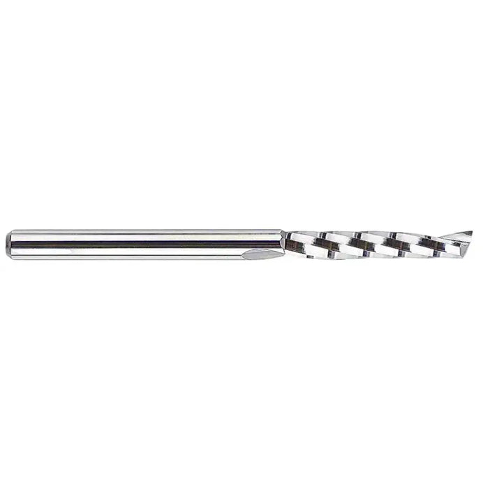 O-Flute Single Flute Up Cut 1/4” D x 3/8” CL x 1/4” Shank x 2” Oal Rapid Tool