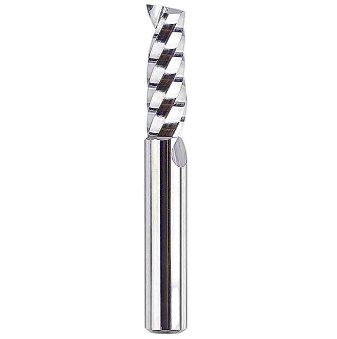 O-Flute Single Flute Up Cut 1/2” D x 1 5/8” CL x 1/2” Shank x 3 1/2” Oal Rapid Tool