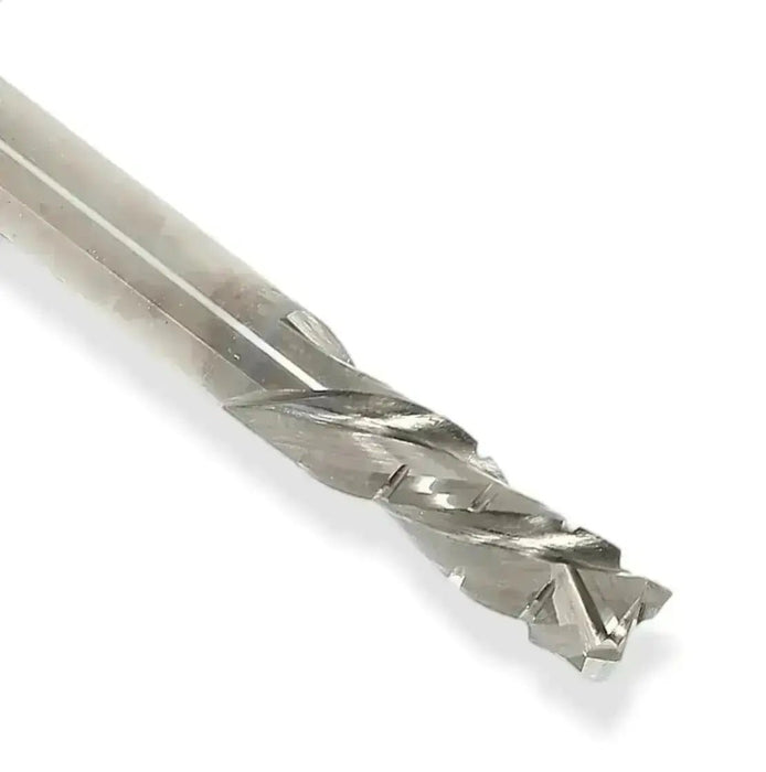 CNC Solid Carbide Compression Bit with Chipbreakers 1/2 D x 2 CL x 1/2 SHK x 4 Inch Long 2 Flute 5/16 UC Router Bit For Plywood - MTS