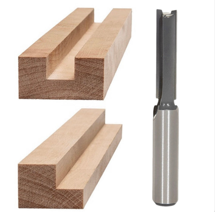 2 Flute Straight Bit 3/8” x 3/4” x 1/2” Shk x 2 1/2” Oal Rapid Tool