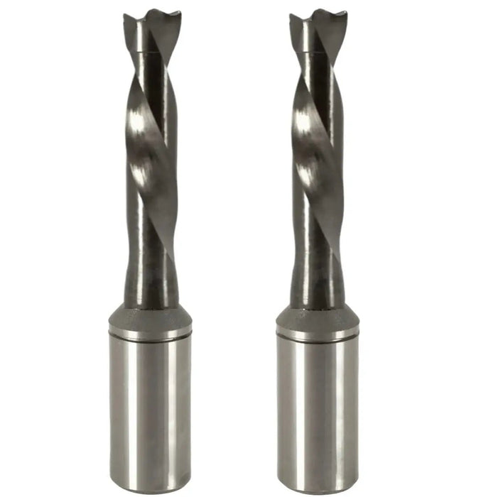 10mm Solid Carbide Brad Point Boring Bit - 70mm Length, 10mm Shank, Right & Left Hand Options Available - MTS