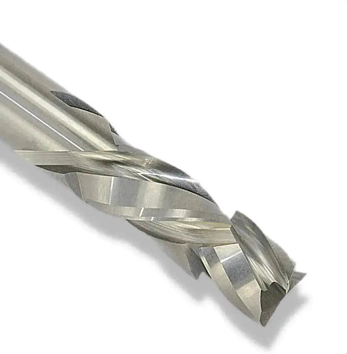 1/2” Compression x 1 5/8” CL x 1/2” Shank 3 1/2” Overall Solid Carbide 3/4” Upcut 3 Flute Router Bit - MTS