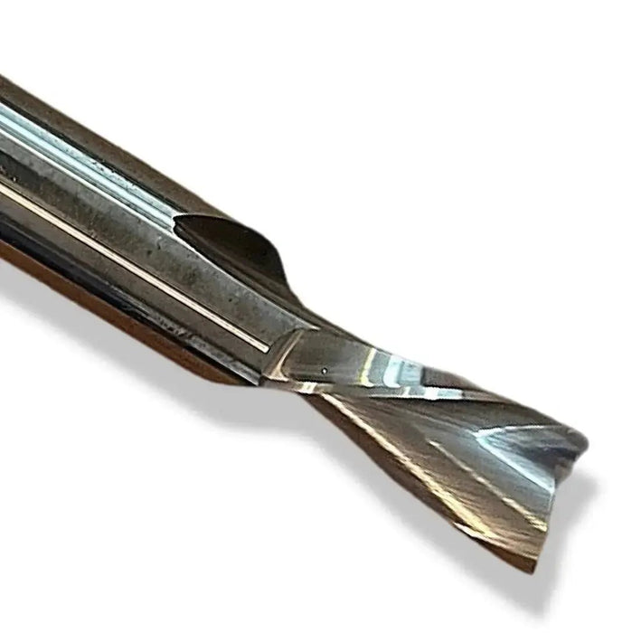 1/2” Down Cut x 1 1/2” CL x 1/2” Shank 3 1/2” Overall Solid Carbide 2 Flute Router Bit - MTS