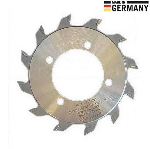 120mm 3.2mm x 2.2mm 24T x 50mm Bore Rapido System Split Scoring Blade - MTS
