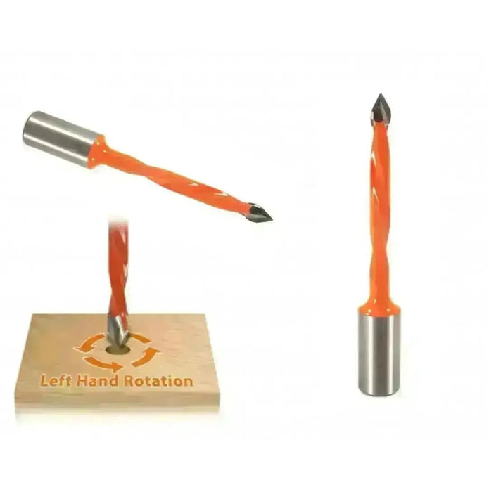 12mm Carbide Tipped V Point Boring Bit - 77mm Length, 10mm Shank - MTS