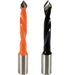 12mm Carbide Tipped V Point Boring Bit - 77mm Length, 10mm Shank - MTS