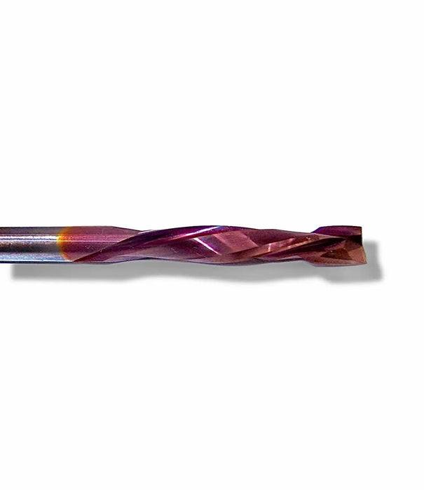 1/4” Compression x 7/8” Cut Length x 1/4” Shank 2 1/2” Overall MaxLife® Coated 2 Flute Router Bit - MTS