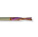 1/4” Down Cut x 1” CL x 1/4” Shank 2 1/2” Overall MaxLife® Coated 2 1/2” Flute Router Bit - MTS