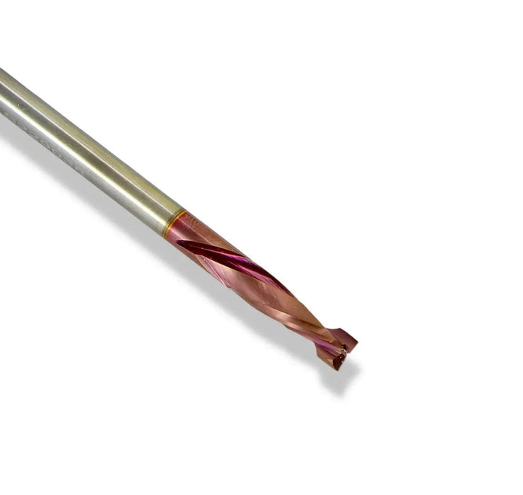 1/4” Up Cut x 3/4” CL x 1/4” Shank 2 1/2” Overall MaxLife® Coated 2 Flute Router Bit - MTS
