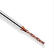 1/8” Up Cut x 1/2” CL x 1/4” Shank 2” Overall MaxLife® Coated 2 Flute Router Bit - MTS
