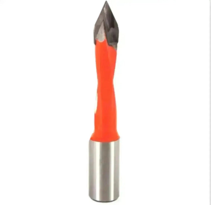 18mm Carbide Tipped V Point Boring Bit - 58mm Length, 10mm Shank, Right & Left Hand Options Available - MTS