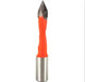18mm Carbide Tipped V Point Boring Bit - 58mm Length, 10mm Shank, Right & Left Hand Options Available - MTS