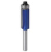 2 Flute Flush Trim 3/4” x 2” CL x 1/2” Shank x 4 1/4” Overall Solid Carbide Bit - MTS