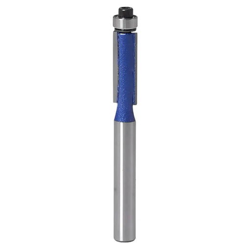 2 Flute Flush Trim 3/8” x 1/2” CL x 1/4” Shank x 2 1/4” Overall Solid Carbide Bit - MTS