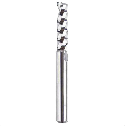 O-Flute Single Flute Up Cut 3/8” D x 5/8” CL x 3/8” Shank x 2 1/2” Oal Rapid Tool