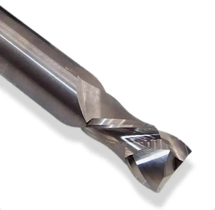 3/4” Compression x 3 1/2” CL x 3/4” Shank 6” Overall Solid Carbide 7/8” Upcut 2 Flute Router Bit - MTS