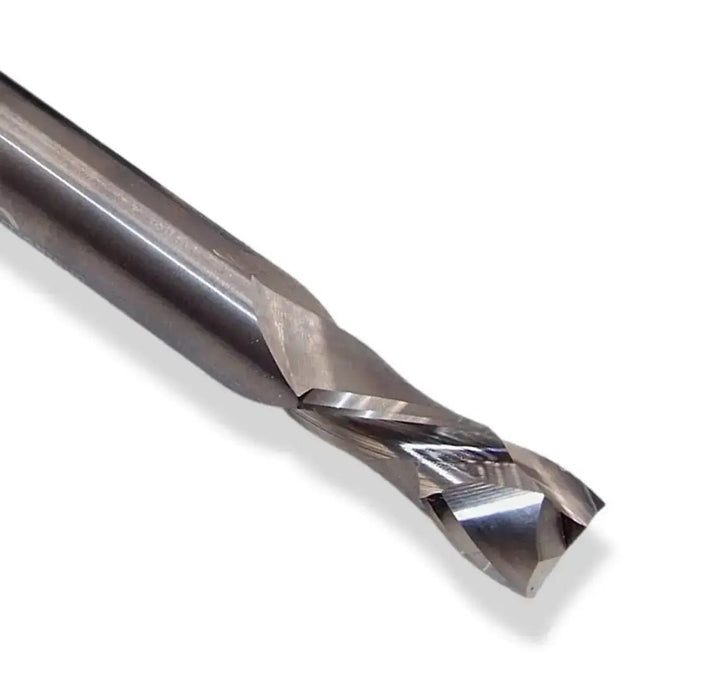 3/8” Compression x 1 1/2” CL x 3/8” Shank 3 1/2” Overall Solid Carbide Mortise 2 Flute Router Bit - MTS