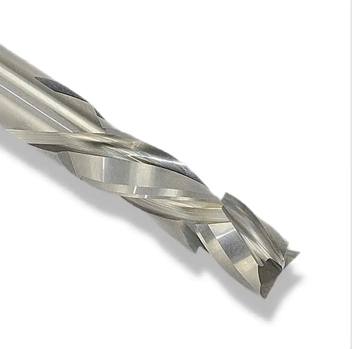 3/8” Compression x 1 1/4” CL x 3/8” Shank 3” Overall Solid Carbide Mortise 3 Flute Router Bit - MTS