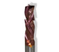 3/8” Compression x 7/8” Cut Length x 3/8” Shank 3” Overall MaxLife® Coated Mortise 2 Flute Router Bit - MTS