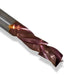 3/8” Compression x 7/8” Cut Length x 3/8” Shank 3” Overall MaxLife® Coated Mortise 2 Flute Router Bit - MTS