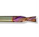 3/8” Down Cut x 1 1/4” CL x 3/8” Shank 3” Overall MaxLife® Coated 2 Flute Router Bit - MTS
