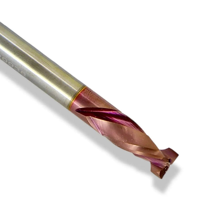 3/8” Up Cut x 1 1/4” CL x 3/8” Shank 3” Overall MaxLife® Coated 2 Flute Router Bit - MTS