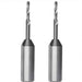 3mm Solid Carbide Brad Point Boring Bit - 70mm Length, 10mm Shank, Right & Left Hand Options Available - MTS