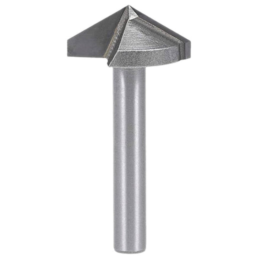 V-Groove 120 Deg 2” D x 1 1/4” CL x 1/2” Shk x 2 3/4” Oal 1” Cut Height Rapid Tool