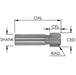 Drain Board Bit 1/2” D x 1/2” CL Rapid Tool