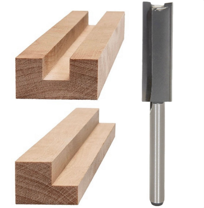 2 Flute Straight Bit 3/4” x 1” x 1/4” Shk x 2 1/4” Oal Rapid Tool
