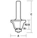 Undermount Bowl Bit With Ball Bearing Rapid Tool
