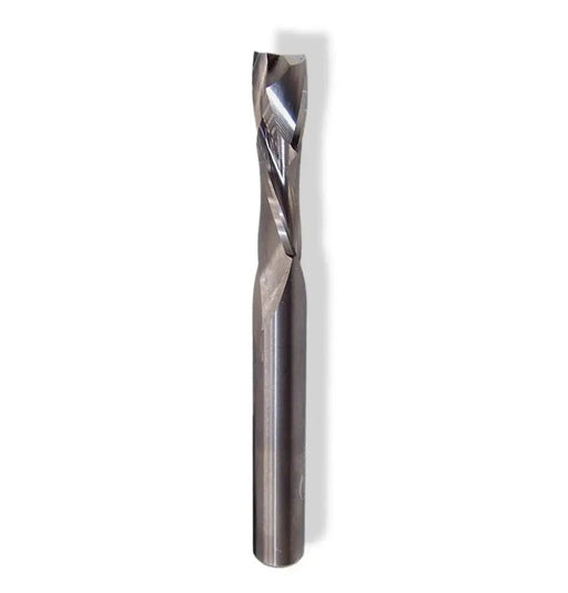 5/16” Compression x 1 1/4” CL x 5/16” Shank 2 1/2” Overall Solid Carbide Mortise 2 Flute Router Bit - MTS