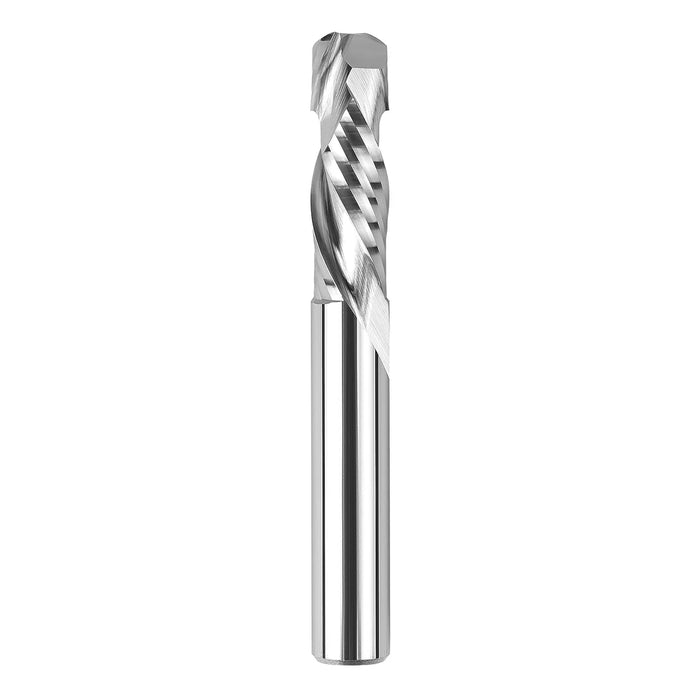 3/8” Mortise Compression Bit – 7/8” CL 3/8” Shank, 2 Flute, 3” OAL, Titan® High-Performance Coated My Store