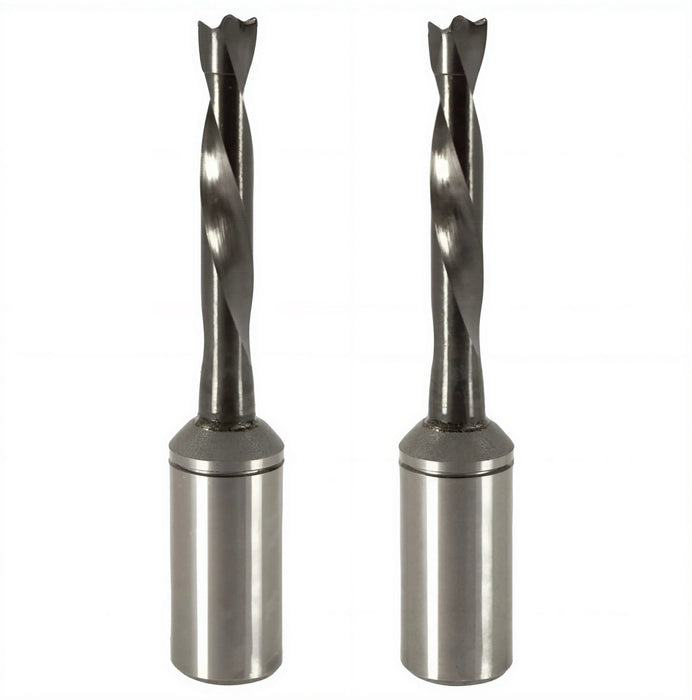 5mm Solid Carbide Brad Point Boring Bit - 57mm Length, 10mm Shank, Right & Left Hand Options Available - MTS