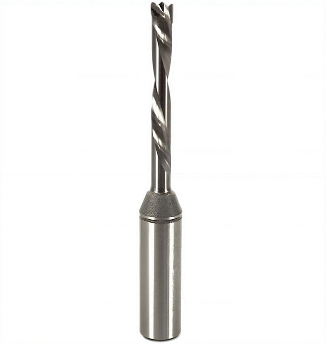 5mm Solid Carbide Brad Point Boring Bit - 70mm Length, 10mm Shank, Right & Left Hand Options Available - MTS