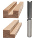 2 Flute Straight Bit 3/8” x 1 1/4” x 3/8”Shk x 2 7/8” Oal Rapid Tool