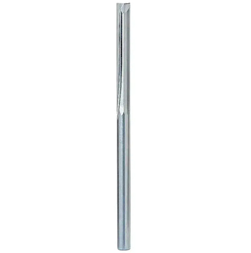 O-Flute Straight 2 Flute 1/8” D x 1/2” CL x 1/4” Shk x 2” Oal Rapid Tool
