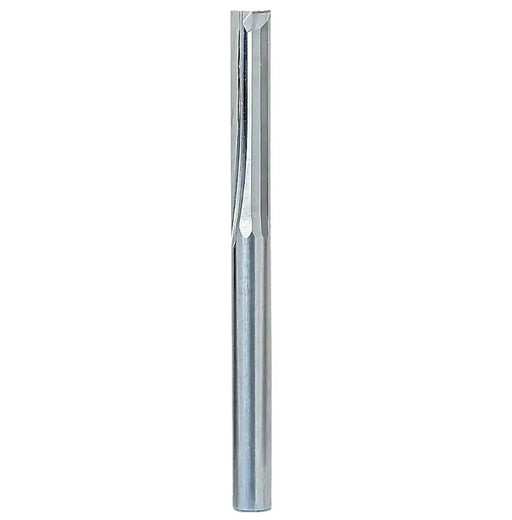 O-Flute Straight 2 Flute 3/16” D x 1” CL x 1/4” Shk x 4” Oal Rapid Tool