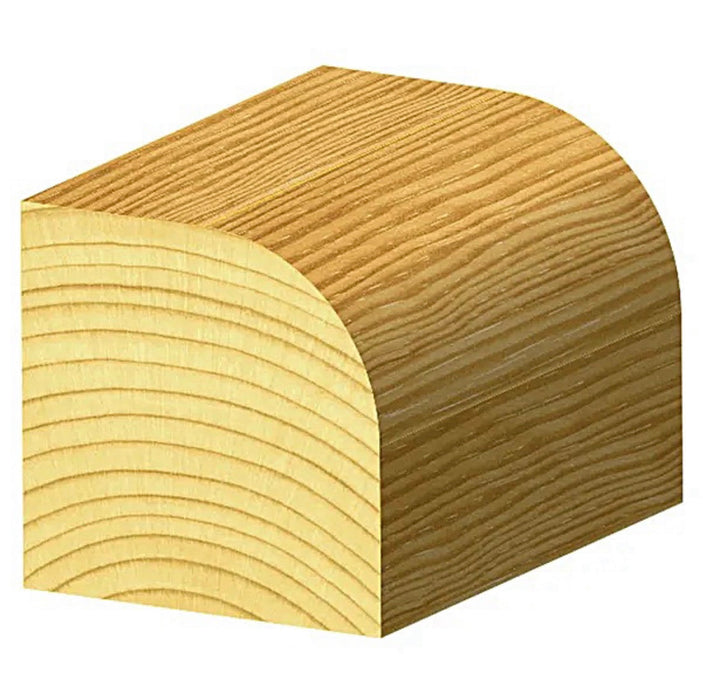 Roundover Bit 3/4” x 1/2” CL x 1/2” Shk x 1/8” Radius Rapid Tool