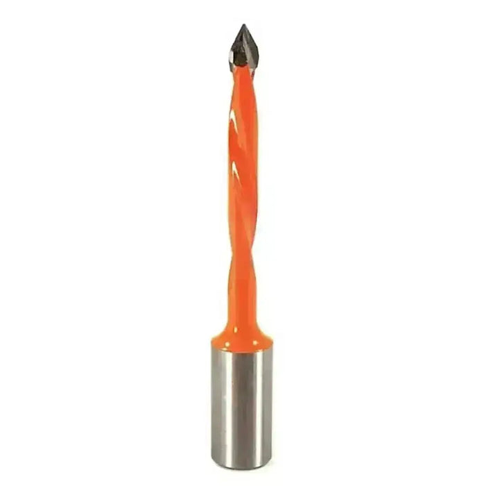 8mm Carbide Tipped V Point Boring Bit - 77mm Length, 10mm Shank - MTS