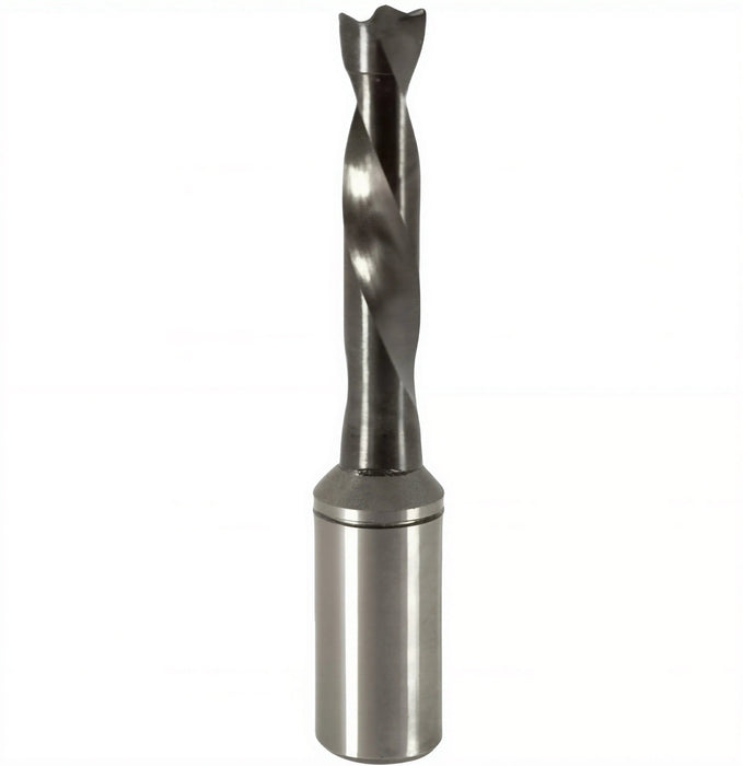 8mm Solid Carbide Brad Point Boring Bit - 57mm Length, 10mm Shank, Right & Left Hand Options Available - MTS
