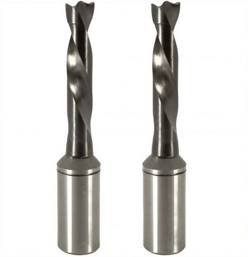 8mm Solid Carbide Brad Point Boring Bit - 57mm Length, 10mm Shank, Right & Left Hand Options Available - MTS