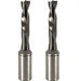 8mm Solid Carbide Brad Point Boring Bit - 57mm Length, 10mm Shank, Right & Left Hand Options Available - MTS